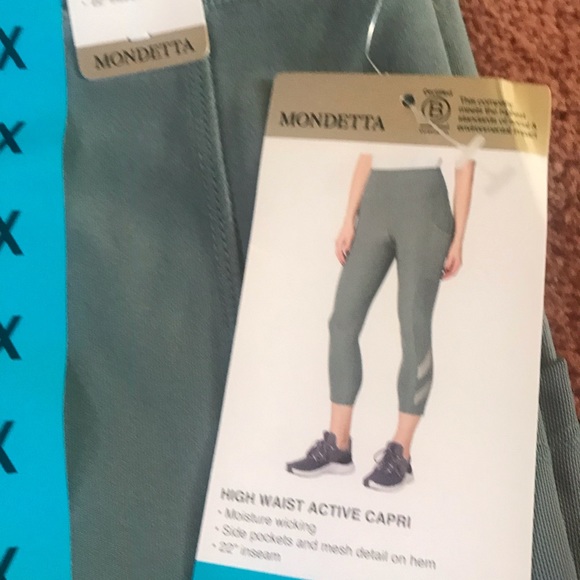 MONDETTA high waisted women’s active Capri(no offer unless you bundle please ) - Picture 14 of 17